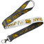 Iran Lion and Sun Black & Gold Lanyard