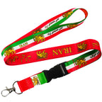 Iran Lion and Sun Lanyard