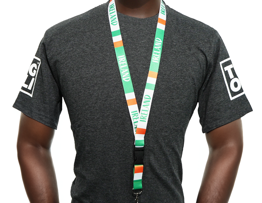 Ireland Irish Flag Lanyard