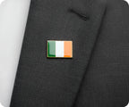 Ireland Rectangle Flag Pin Badge