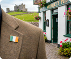 Ireland Rectangle Flag Pin Badge