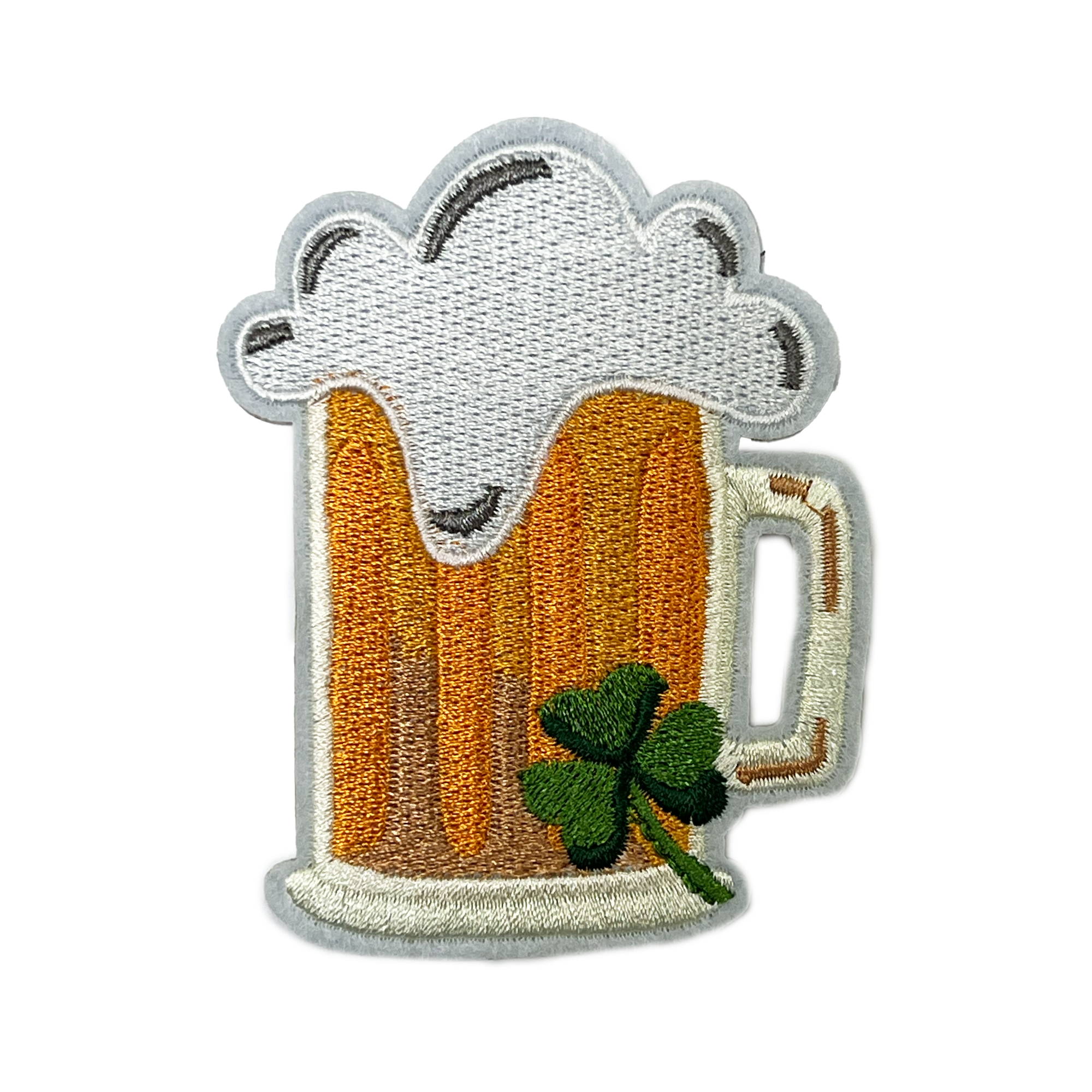 Parche bordado de cerveza irlandesa (8 x 7 cm) Imagen principal del producto