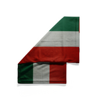 Snood con la bandera de Italia – Mascarilla transpirable, cubrecuello