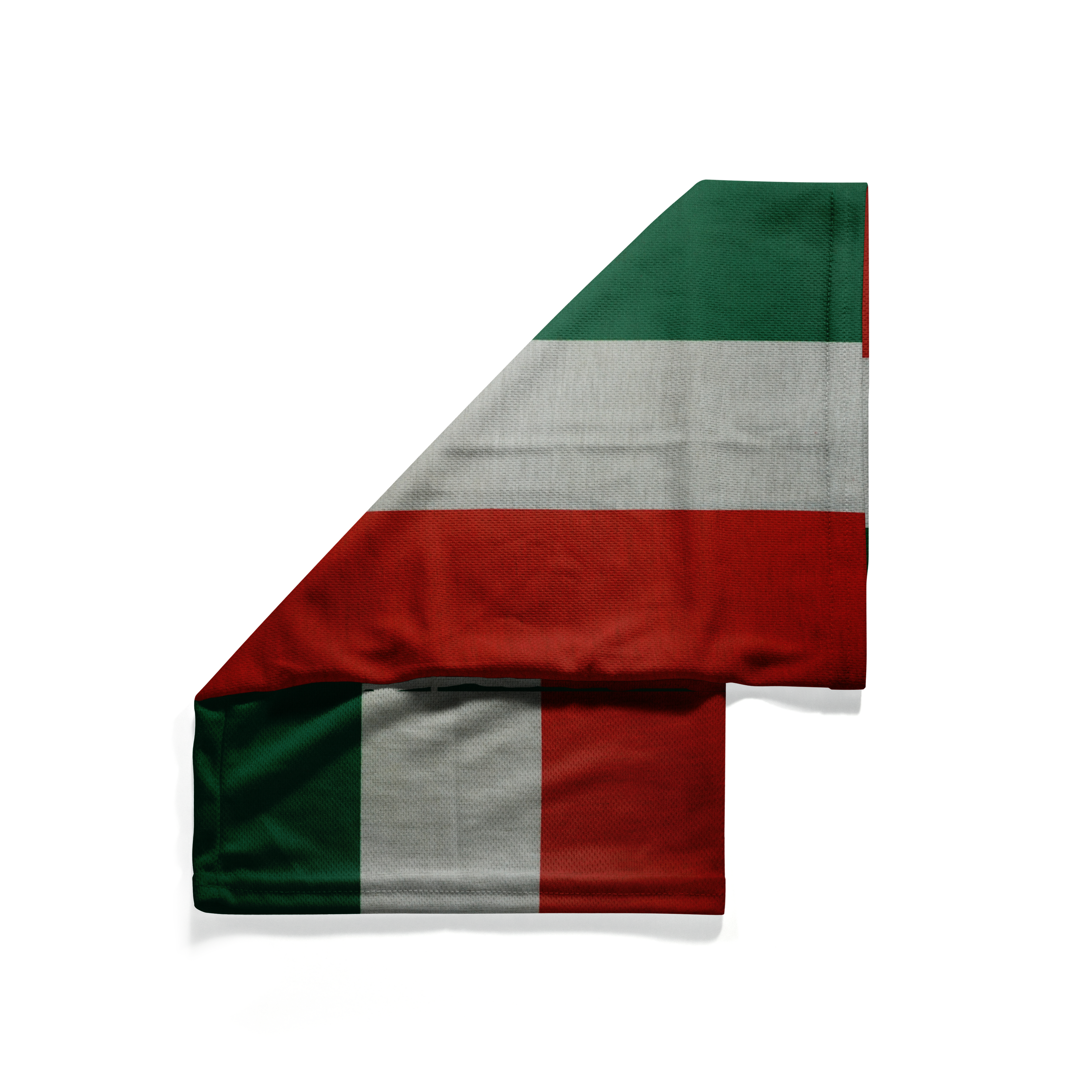 Snood con la bandera de Italia – Mascarilla transpirable, cubrecuello