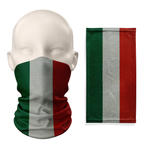 Snood con la bandera de Italia – Mascarilla transpirable, cubrecuello