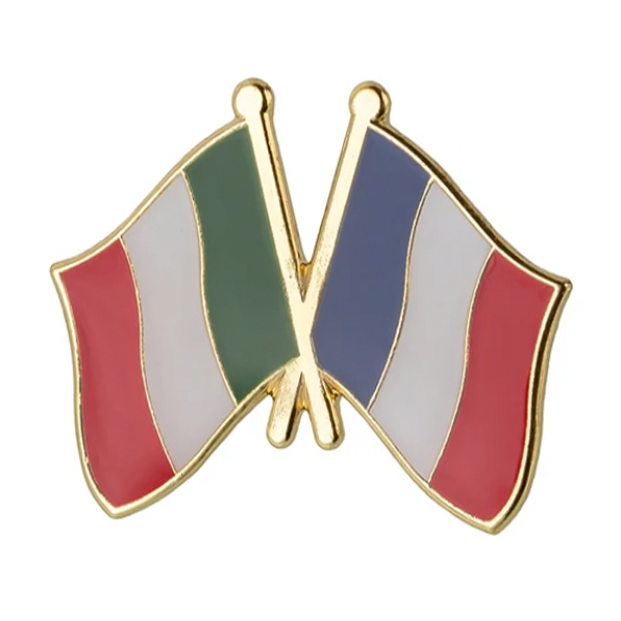 Pin de la amistad entre Italia y Francia  Imagen principal del producto