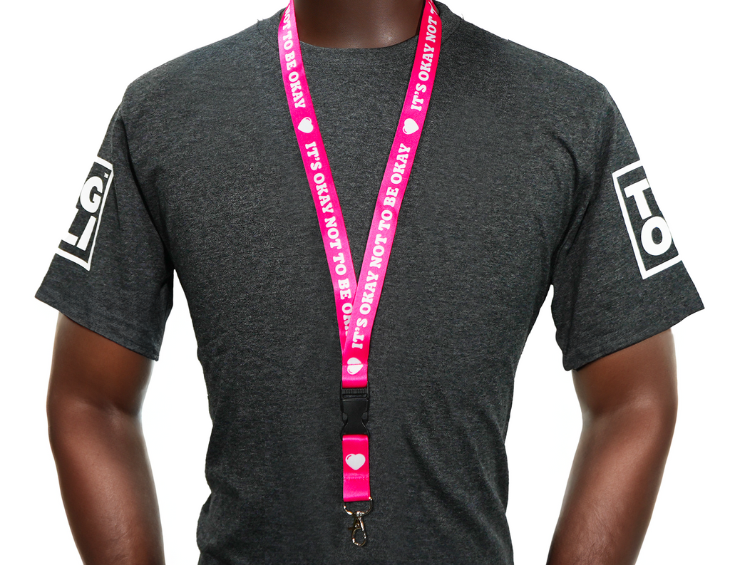 It's Okay Not To Be Okay Lanyard