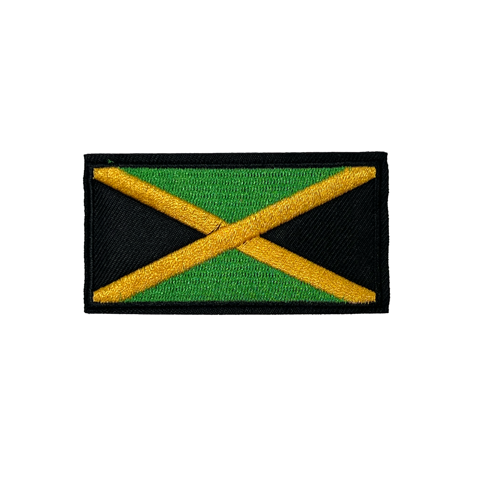 Jamaica Rectangle Embroidery Patch (8 x 4.5cm) Main image