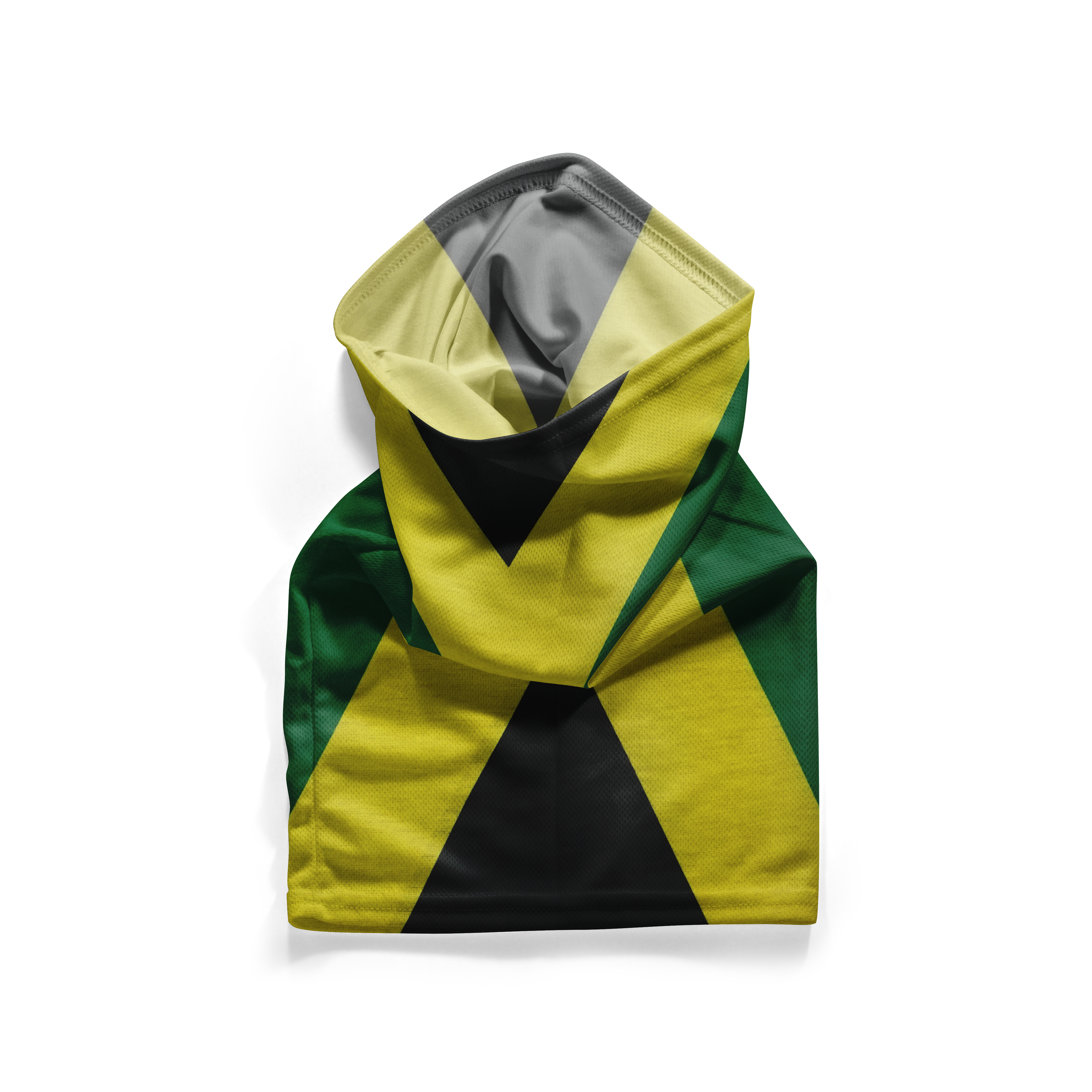 Jamaica Flag Snood  – Breathable Mask Neck Gaiter Face Covering Secondary image