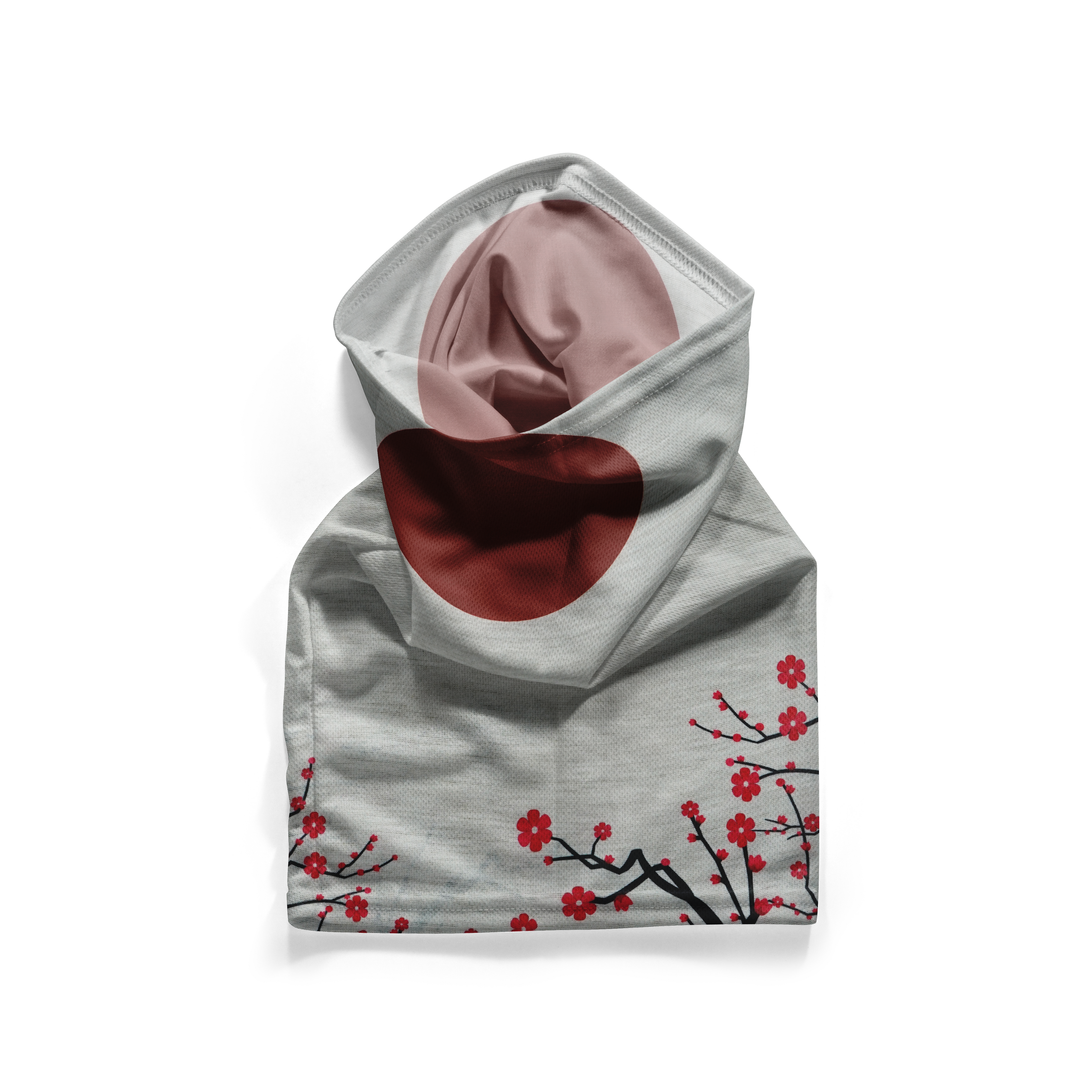 Bufanda tubular con la bandera de Japón – Mascarilla transpirable, cubrecuello, cubrebocas