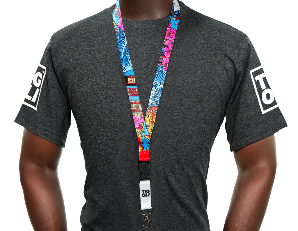 Japan Flag Lanyard