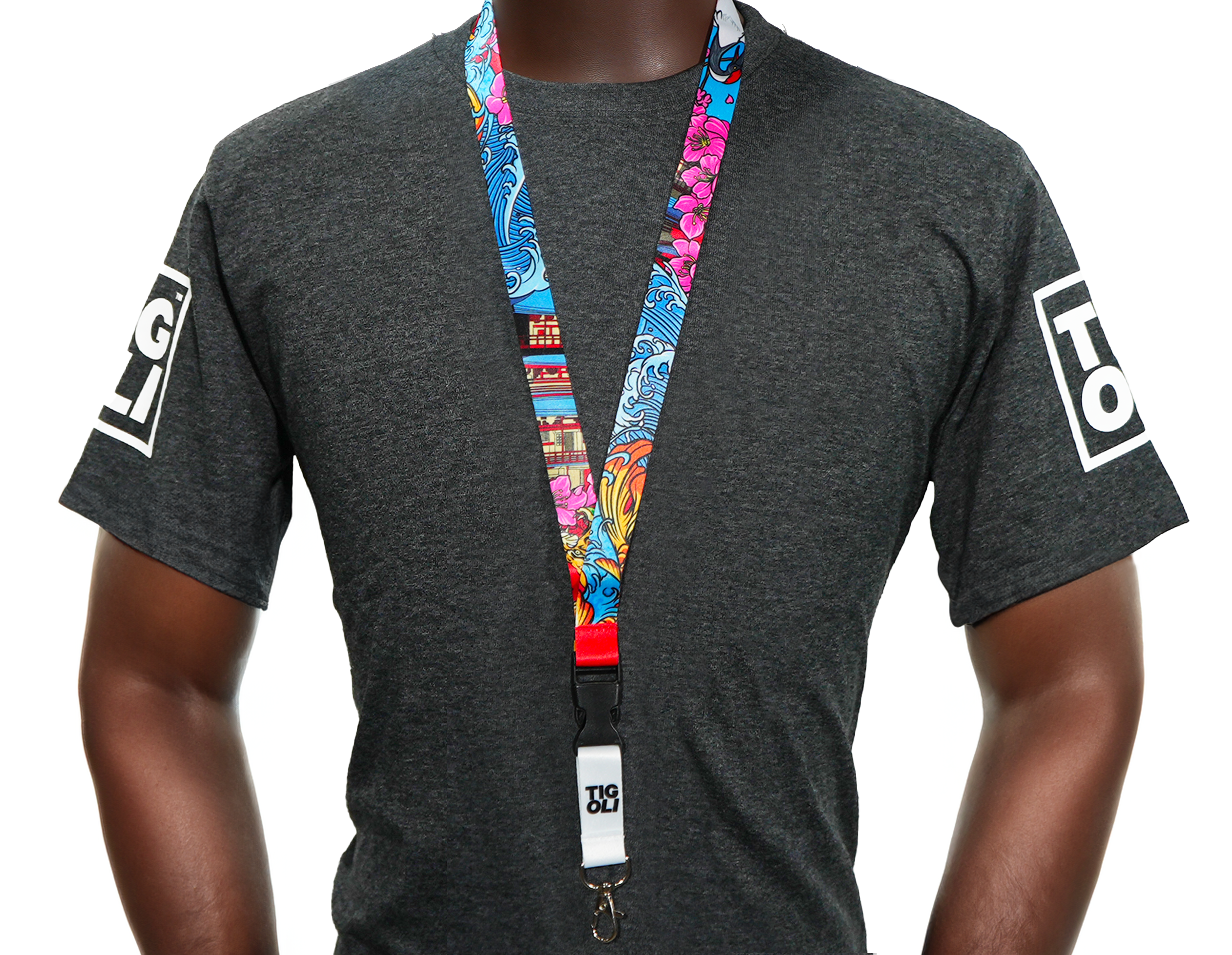 Japan Flag Lanyard