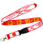 Bailiwick of Jersey Flag Lanyard Keychain