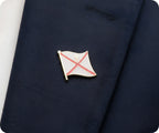 Isle Of Jersey Flag Pin Badge