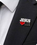 Jesus Loves Me Enamel Pin Badge