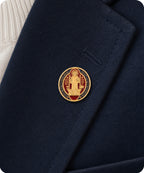 Saint Benedict Enamel Lapel Pin Badge