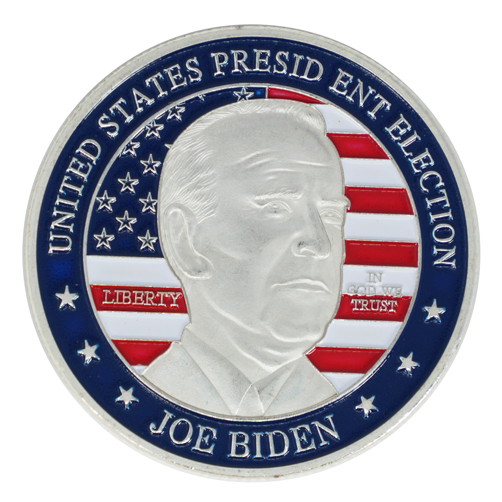 Joe Biden Presidential Election Commemorative Coin – Silver Edition