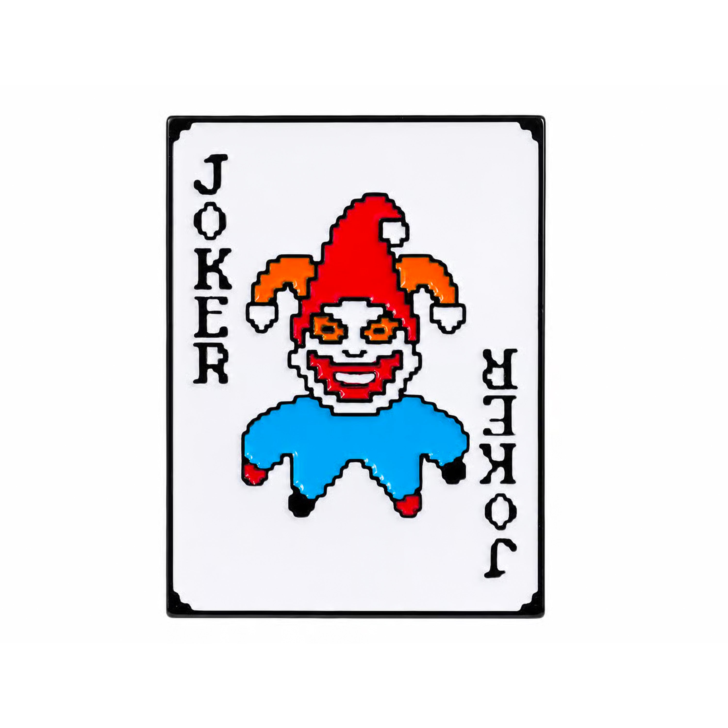 Joker Playing Card Enamel Pin Badge