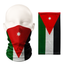 Braga de cuello con la bandera de Jordania – Mascarilla transpirable pañuelo para el cuello