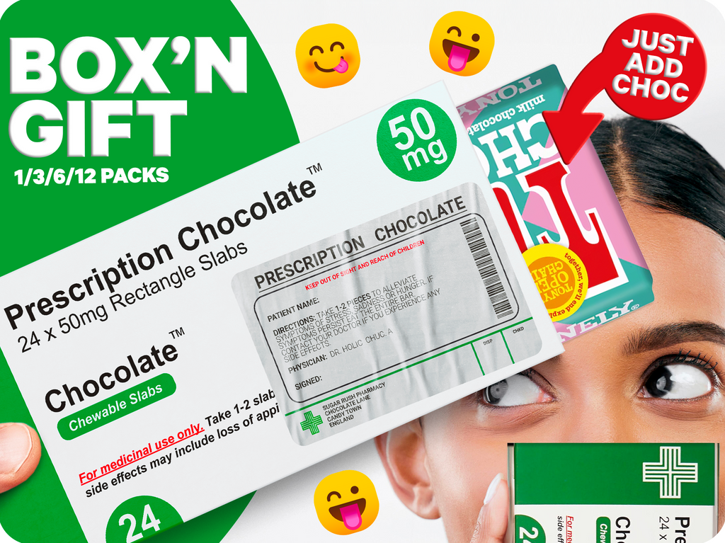 Novelty Prescription Chocolate Gift Boxes