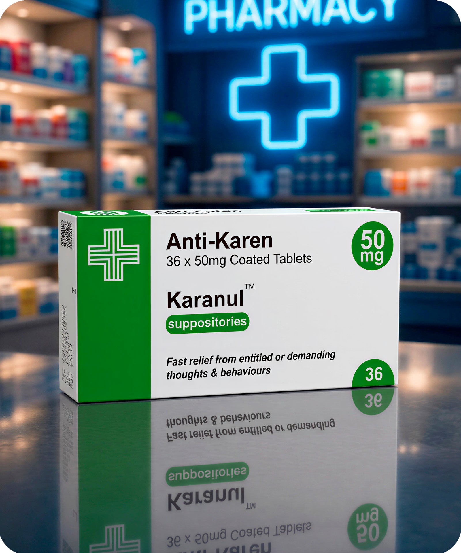 Anti-Karen Prescription Joke Jelly Beans, 60g | Vegan & Vegetarian Secondary image