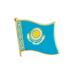 Kazakhstan Flag Pin Badge