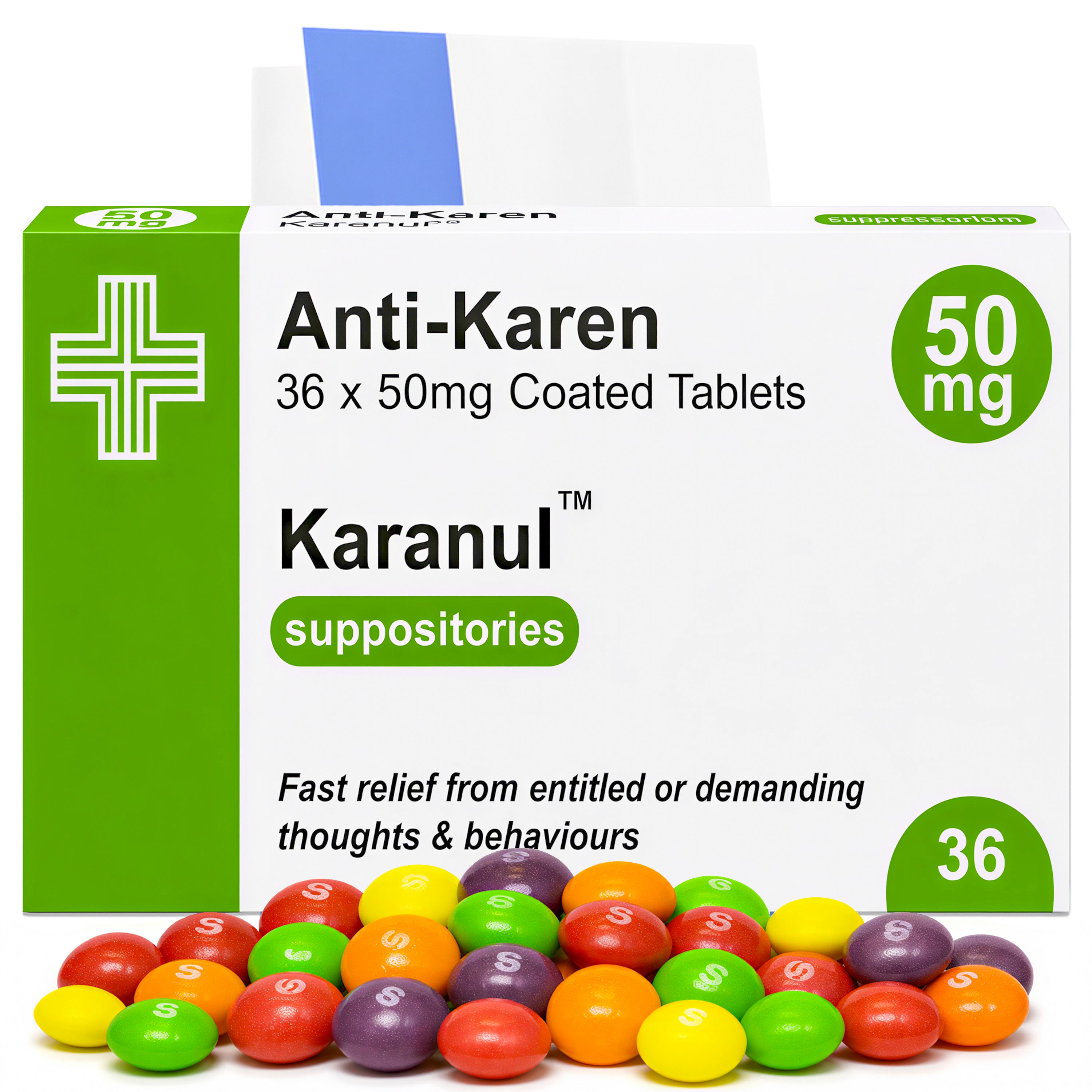 Anti-Karen Prescription Joke Sweets, 36g | Vegan & Vegetarian Main image