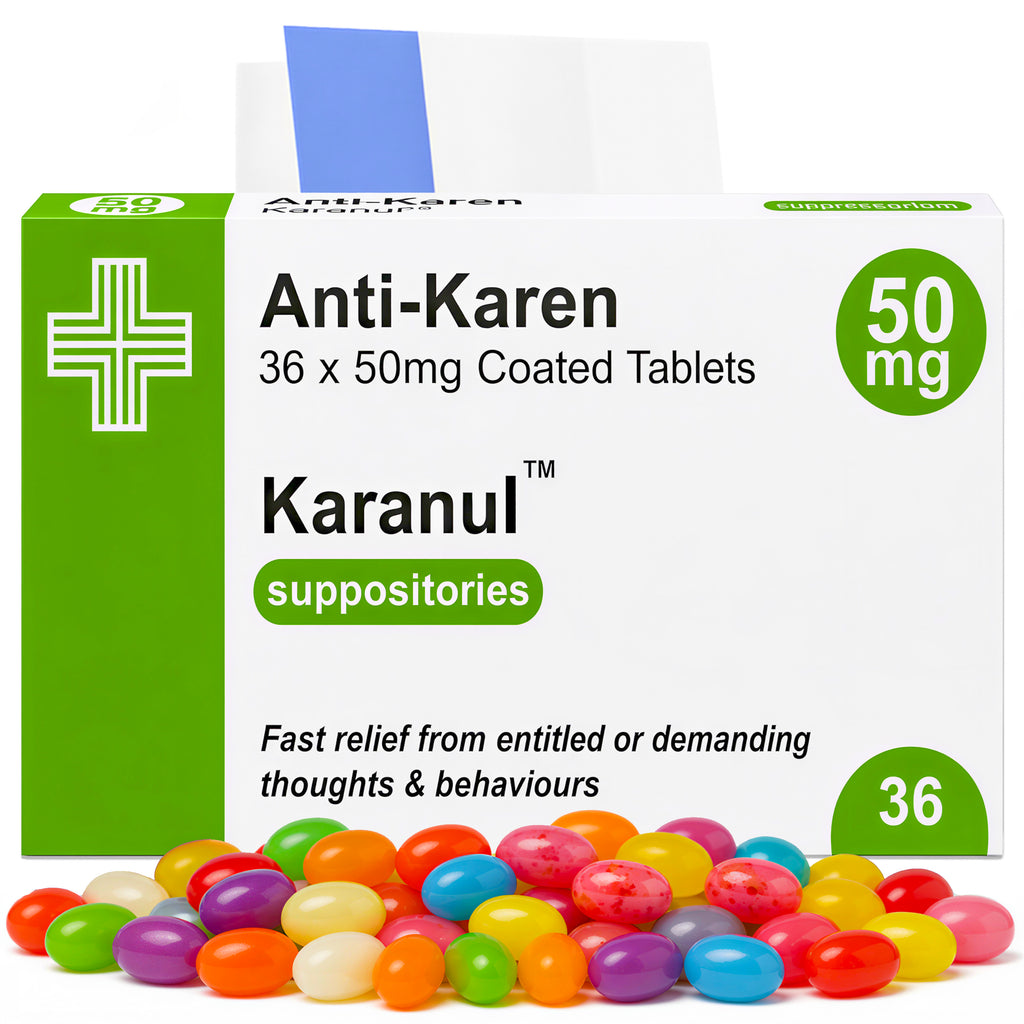 Anti-Karen Prescription Joke Jelly Beans, 60g | Vegan & Vegetarian