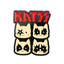 Insignia divertida KATZZ Rock Cats