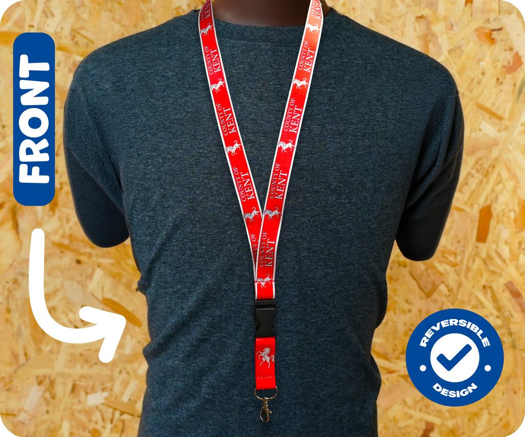 Kent County Flag Lanyard