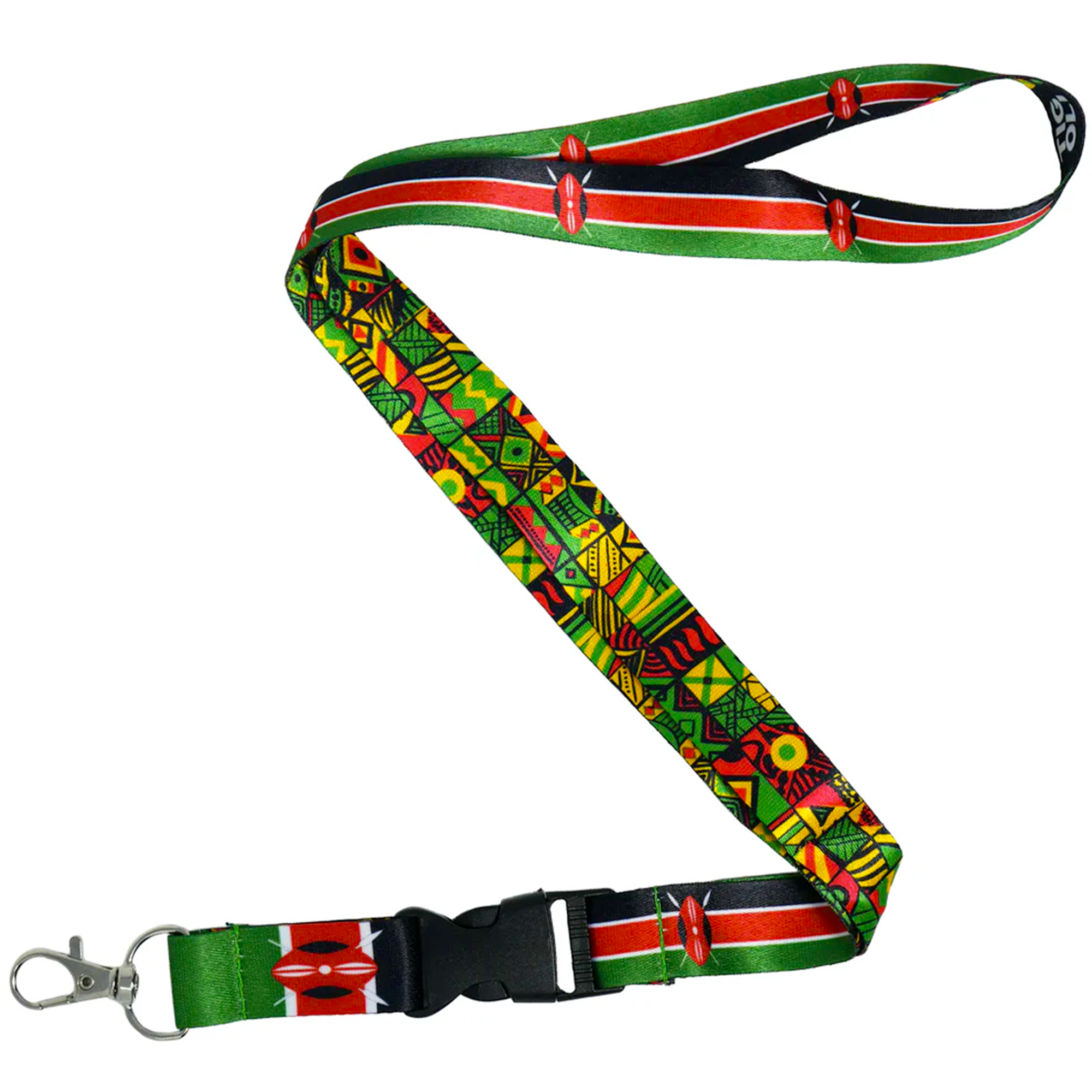 Kenya Flag Lanyard Main image