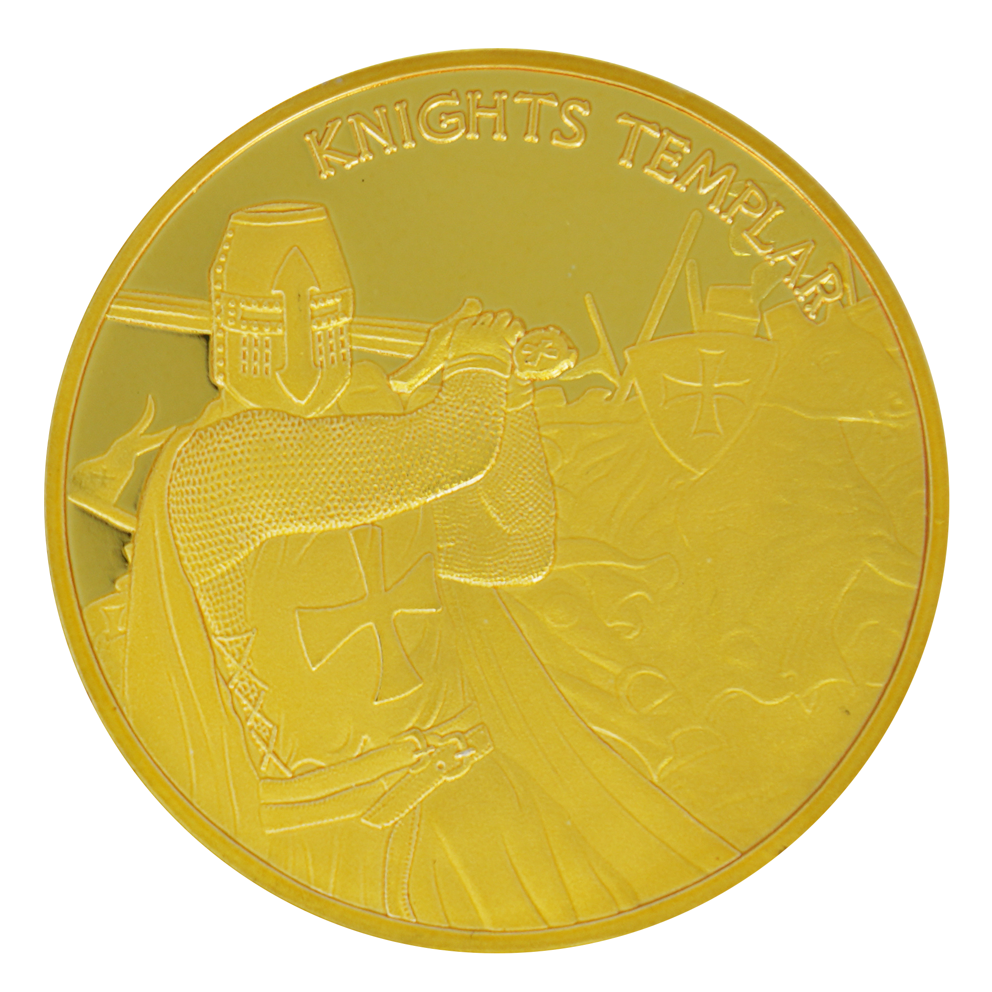 Knights Templar Challenge Coin
