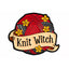 Knit Witch Enamel Pin Badge