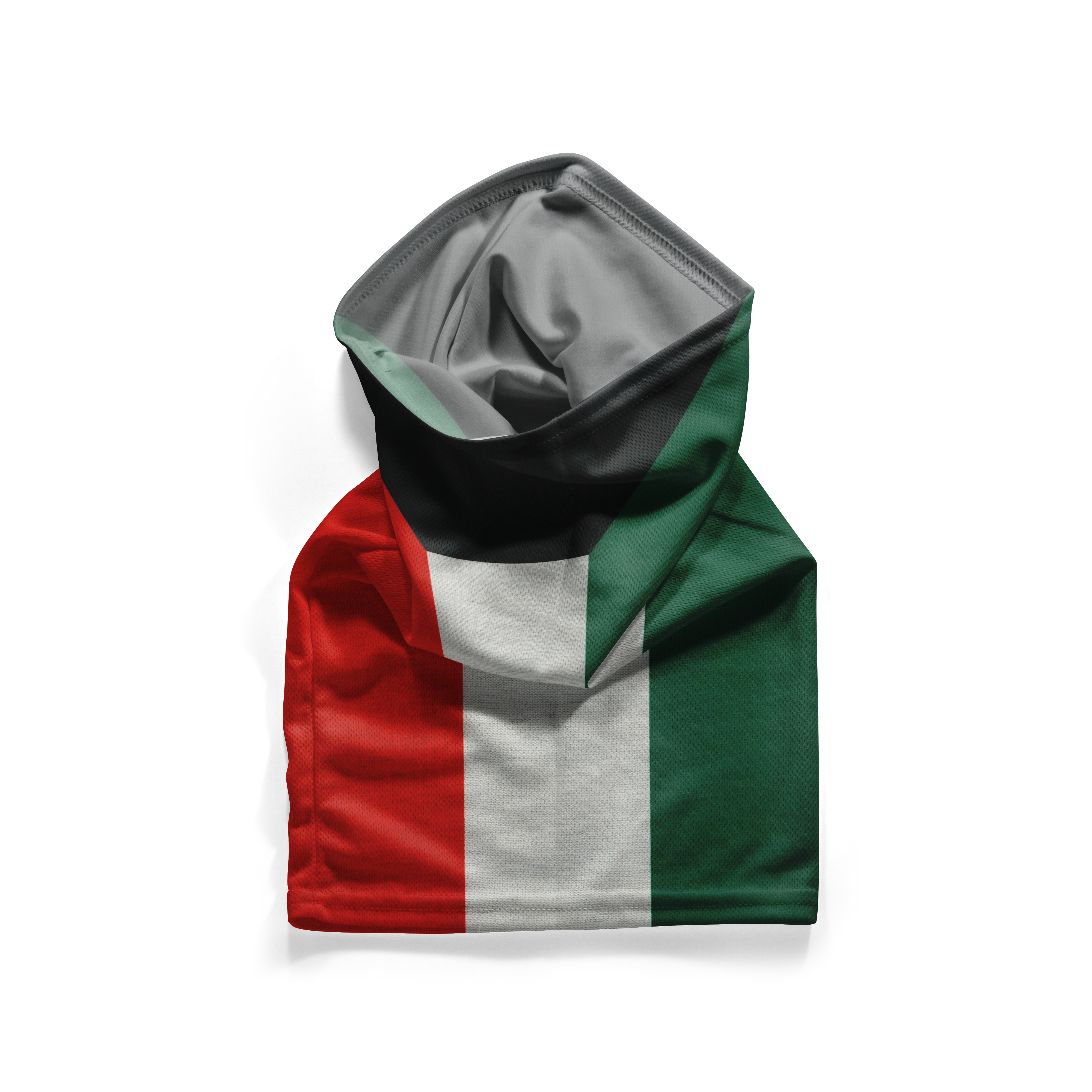 Kuwait Flag Snood  – Breathable Mask Neck Gaiter Face Covering Secondary image