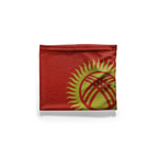 Cuello con elástica de la bandera Sunburst de Kirguistán – Mascarilla transpirable para el cuello/cubierta facial