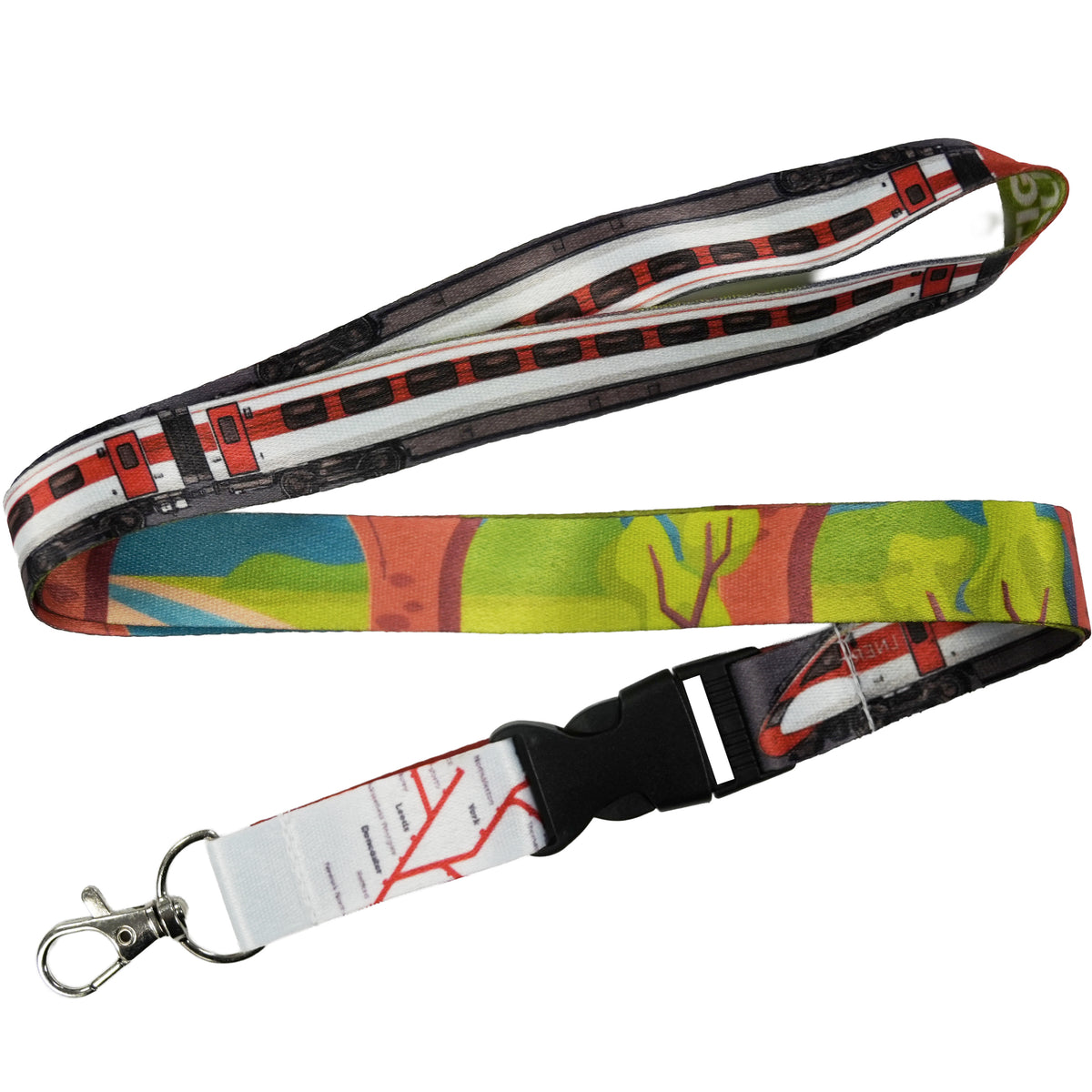 LNER Train Lanyard – London North Eastern Railway Design