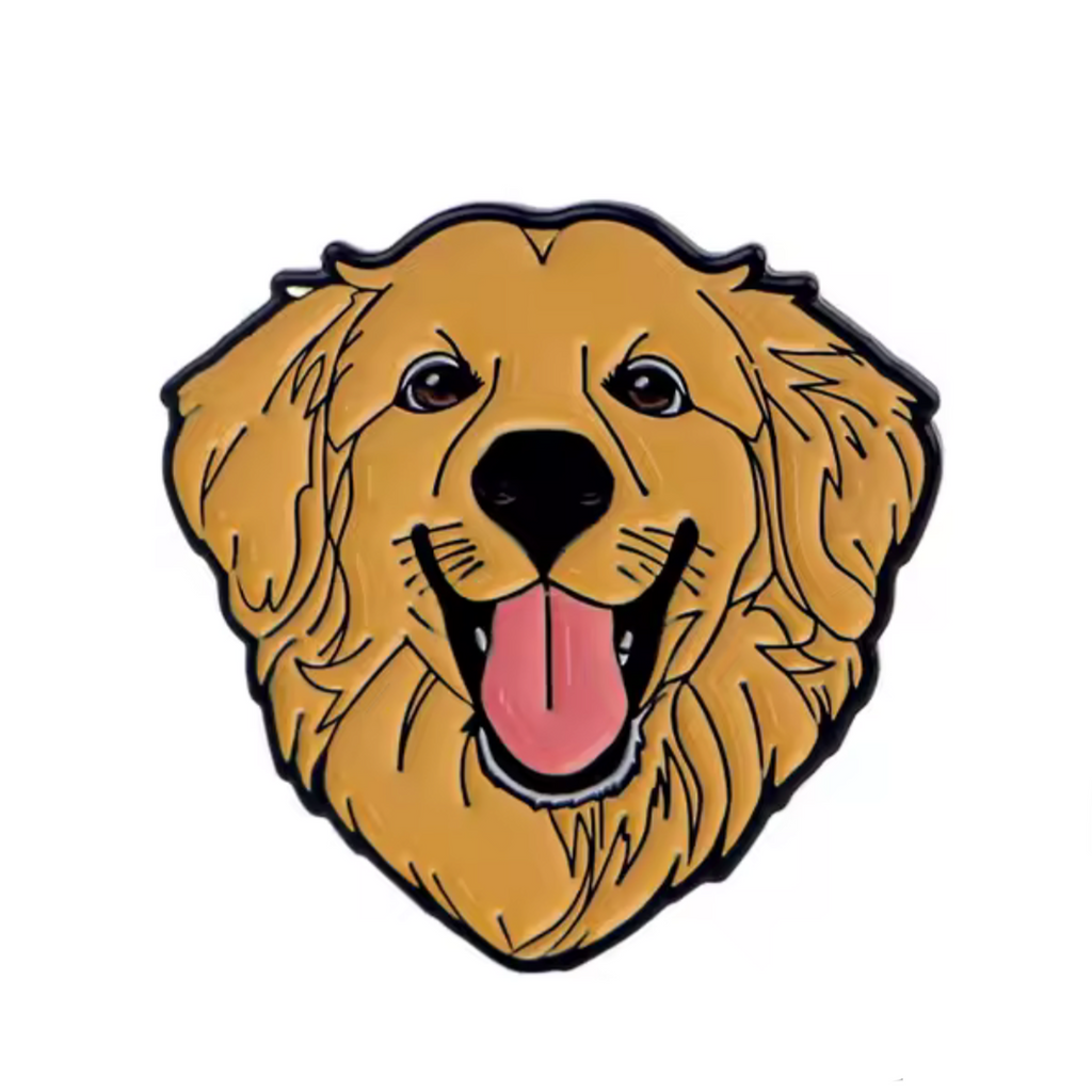 Labrador Dog Pin Badge