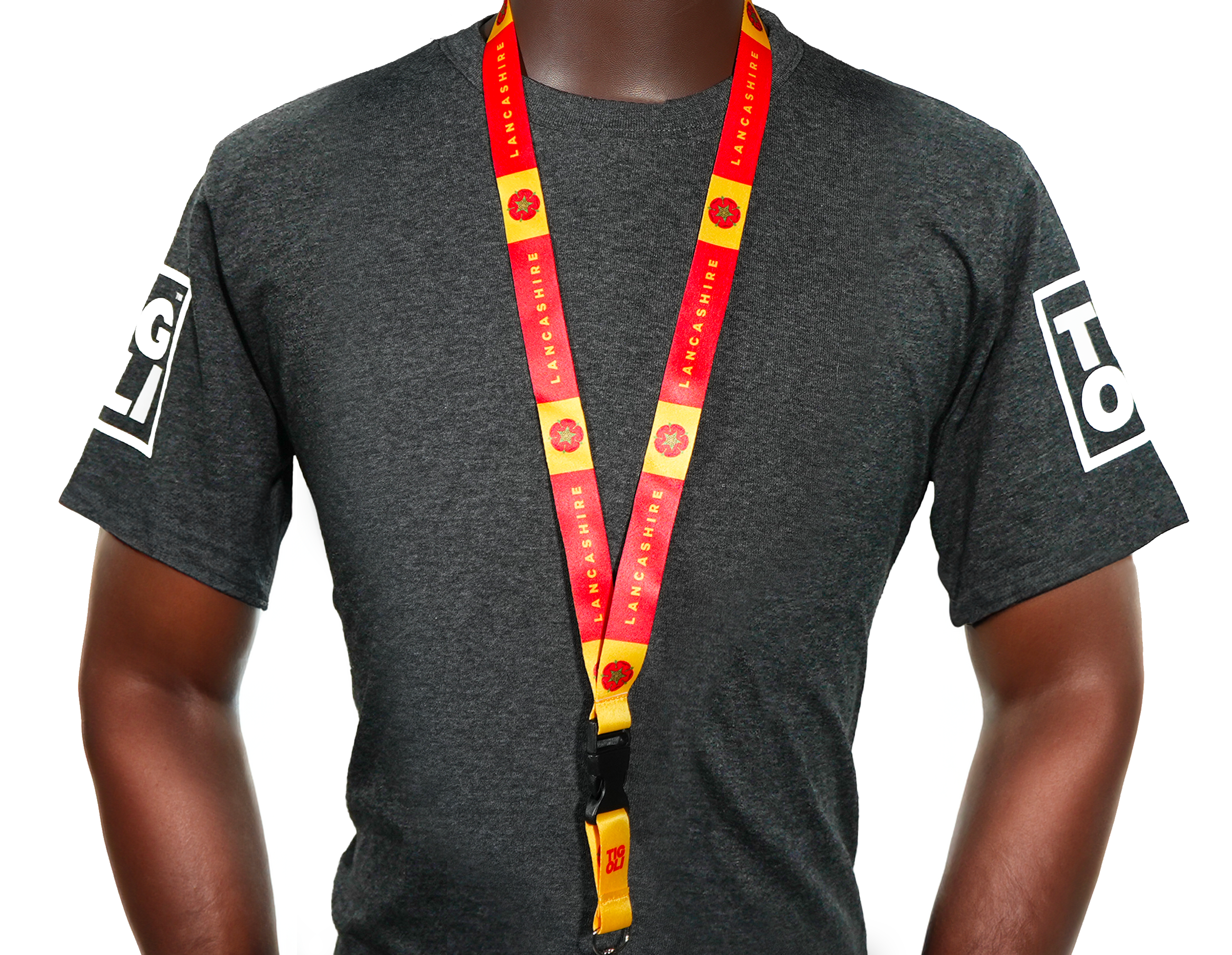 Lancashire County Lanyard – Red Rose of Lancaster Design