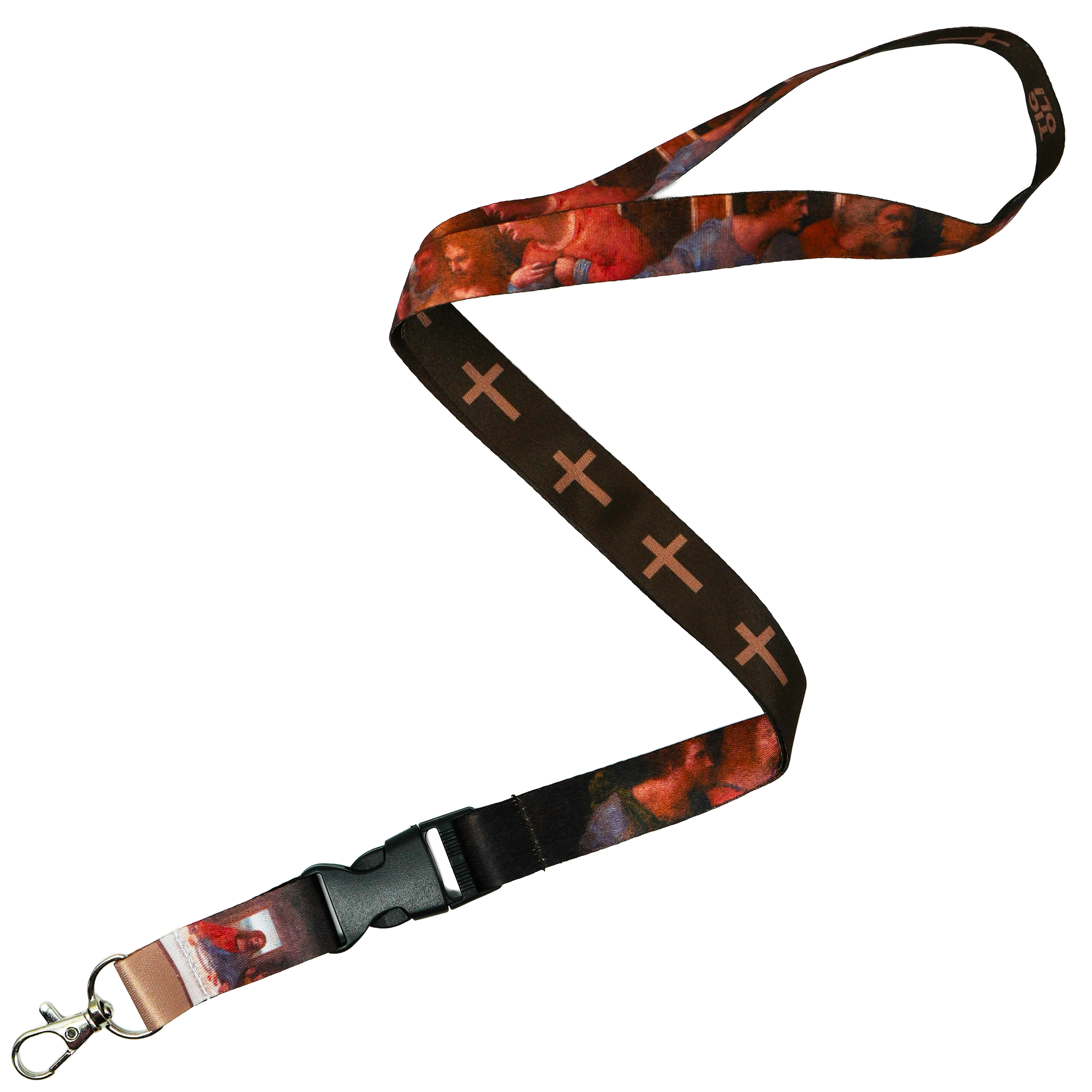 The Last Supper Lanyard – Religious Art Design Main image