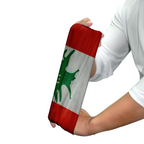 Gorro tubo con la bandera del Líbano – Mascarilla transpirable, cubrecuellos, protector facial