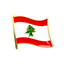 Lebanon Flag Pin Badge