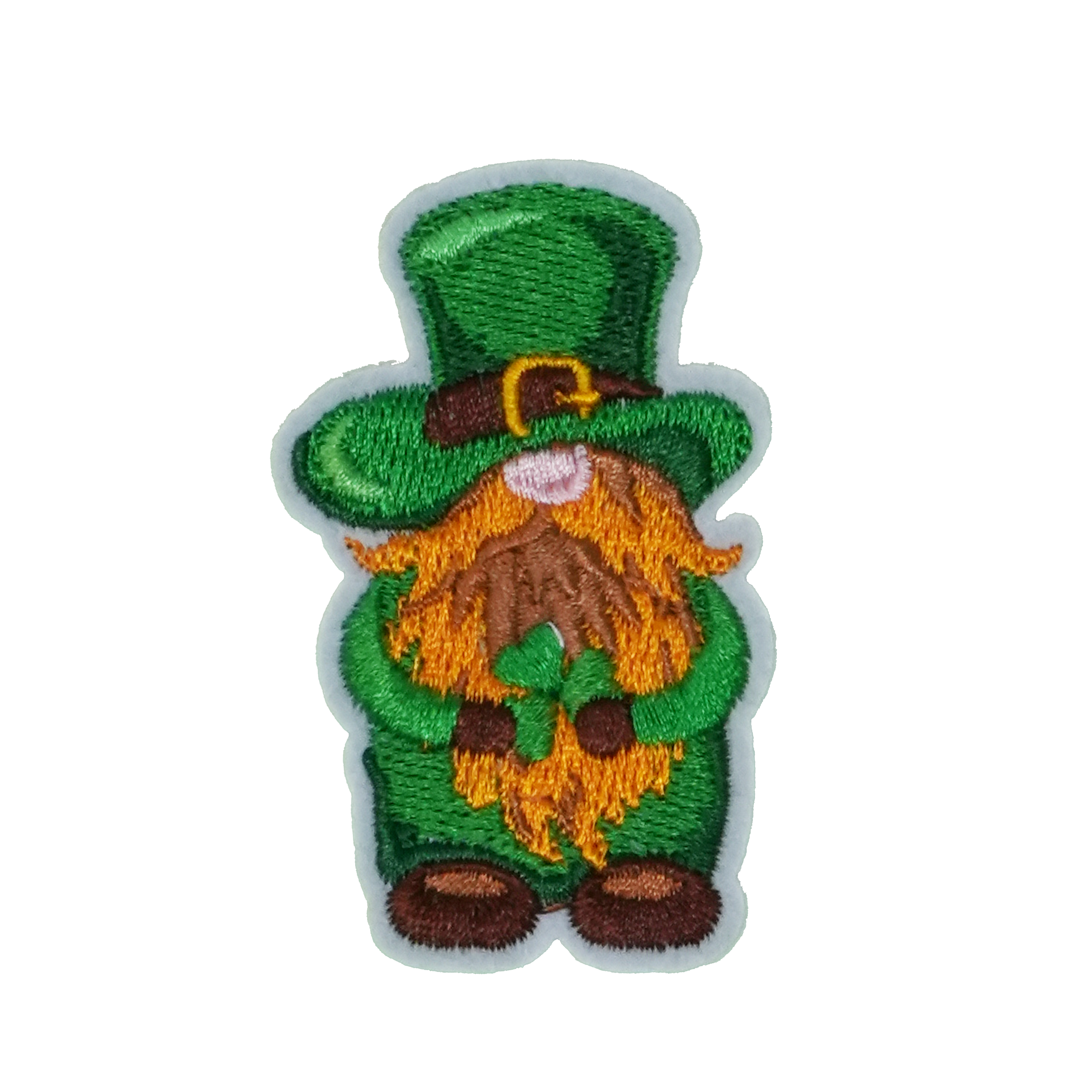 Barba de Leprechaun irlandés parche termoadhesivo (4 x 6 cm)