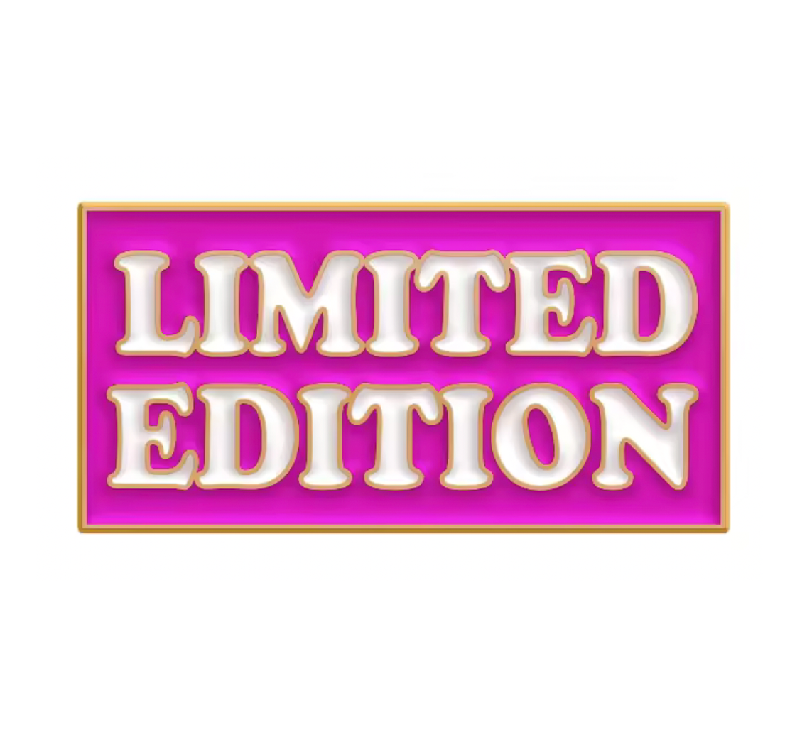 Chapa de edición limitada rosa Imagen principal del producto