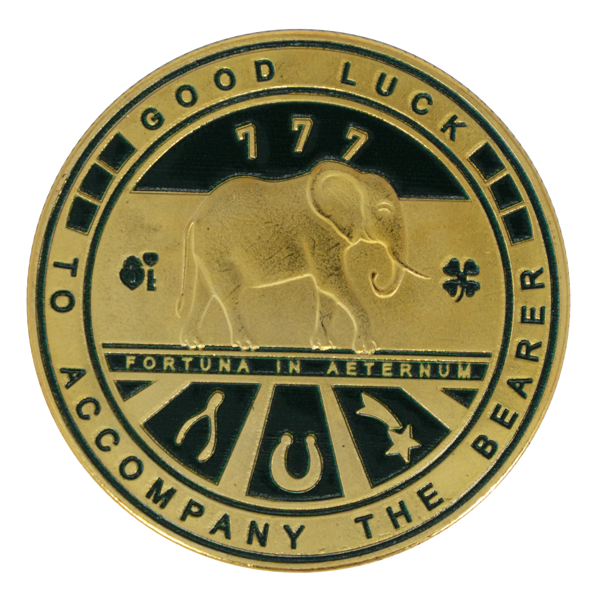 Moneda Conmemorativa Amuleto de la Suerte – Edición Fortuna Imagen secundaria del producto