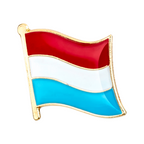 Luxembourg Flag Pin Badge