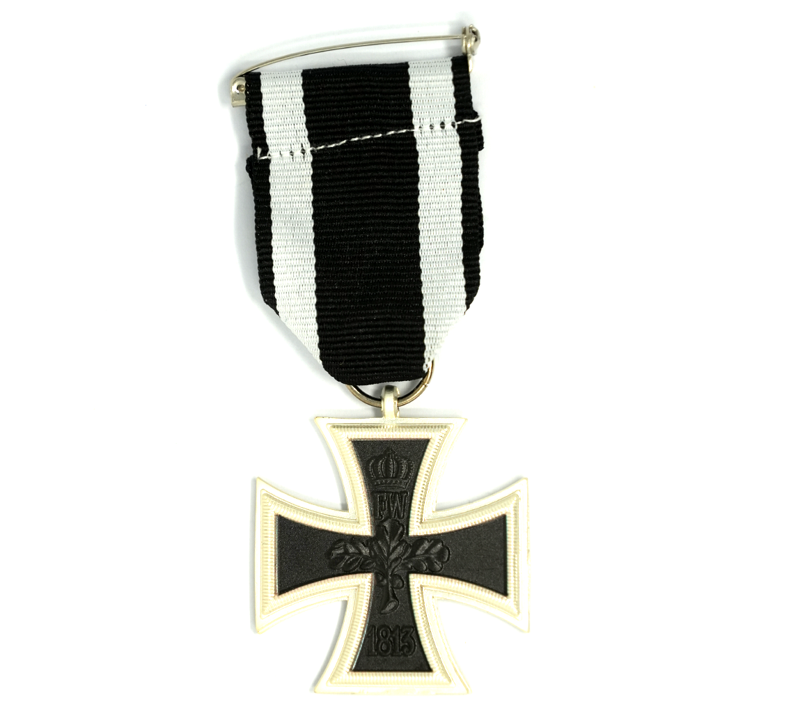 Cruz de Hierro alemana de 2ª clase – Guerra franco-prusiana (1870) - Medalla de utilería para película Imagen secundaria del producto