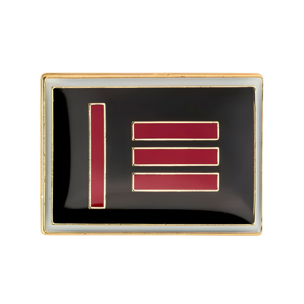 Master Slave Pin Badge