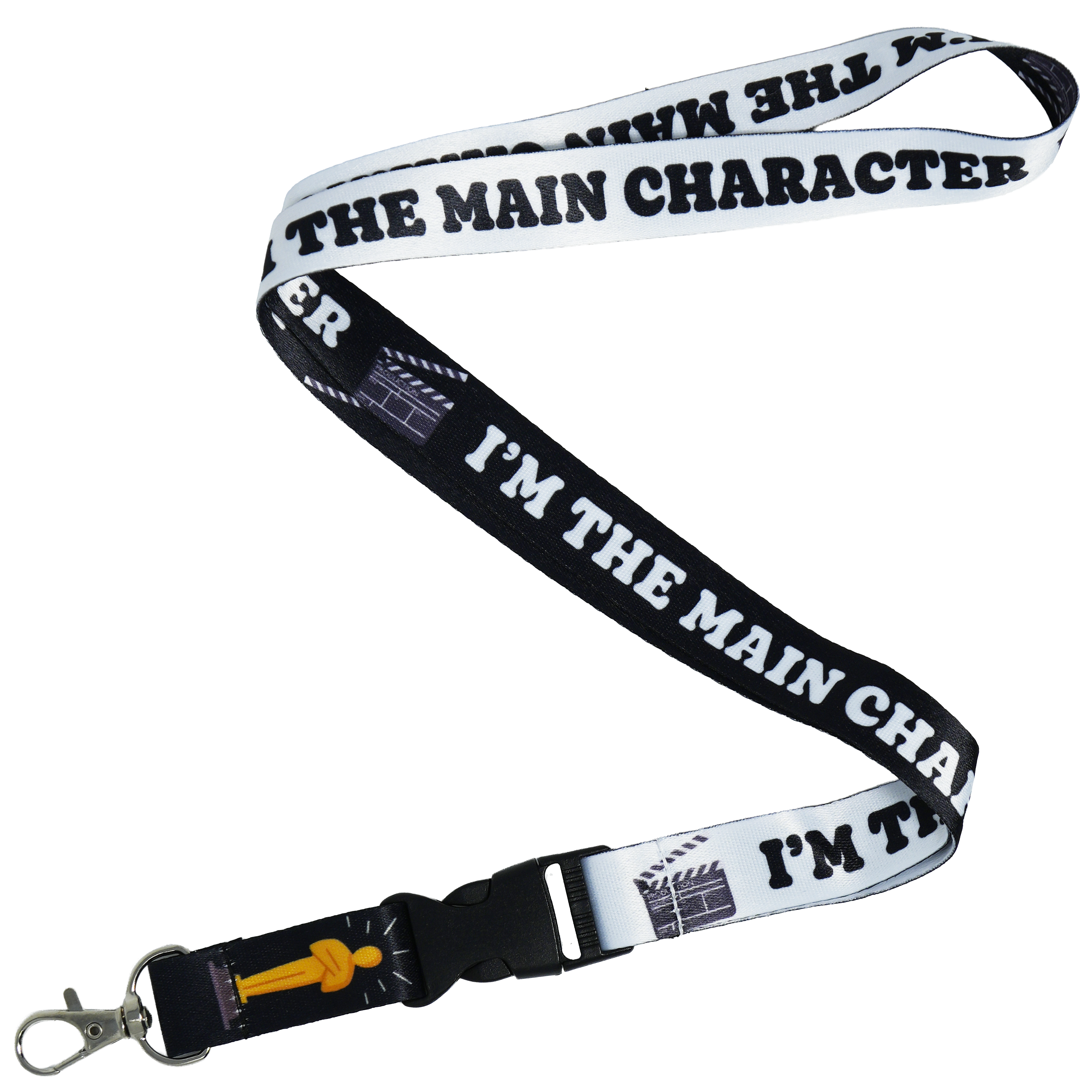 I'm The Main Character Funny Lanyard Main image