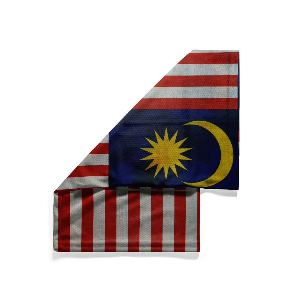 Snood de la bandera de Malasia Jalur Gemilang – Cubrecara transpirable tipo braga de cuello