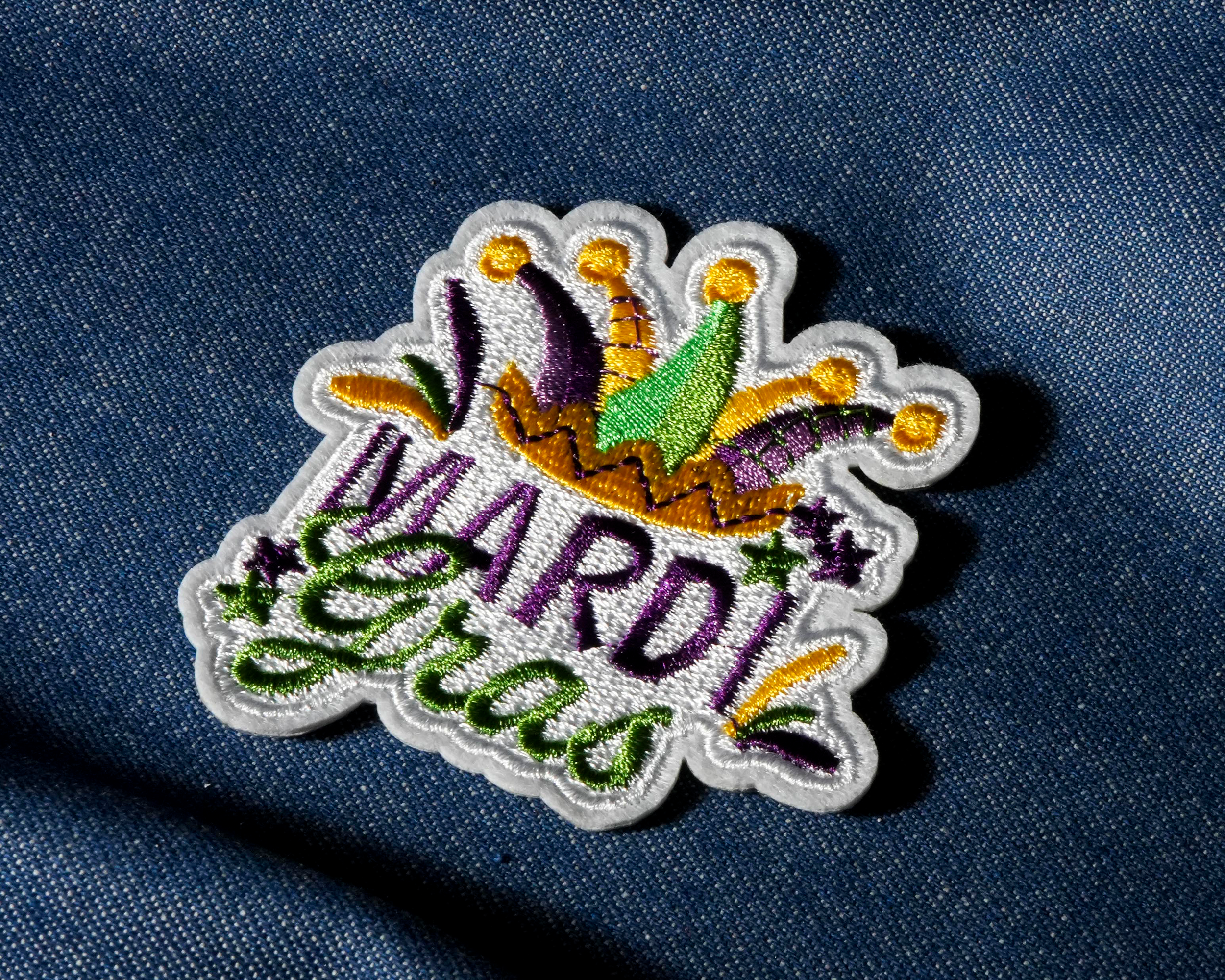 Parche Termoadhesivo Festival Mardi Gras (7 x 6 cm) Imagen secundaria del producto